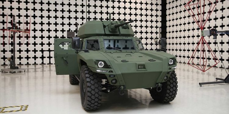 تركيا تطلق الجيل الثاني من مدرعة العقرب الكهربائية