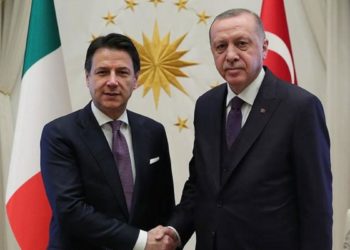 أردوغان يبحث مع رئيس الوزراء الإيطالي العلاقات الثنائية بين البلدين