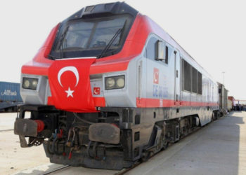 قطارات التصدير من تركيا إلى الصين