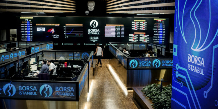 ارتفاع مؤشرات بورصة اسطنبول في تعاملاتها صباح اليوم