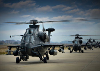 الهيلوكبتر هجوم تتجهز بنظام استهدافِ الأشخاص الدقيق