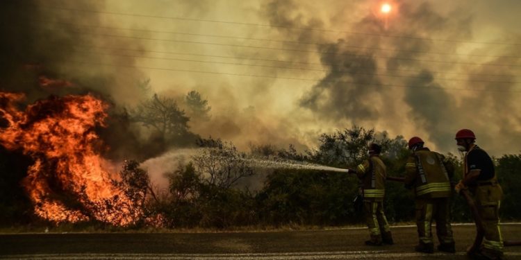 تركيا.. تواصل جهود إخماد حرائق الغابات في ولاية موغلا