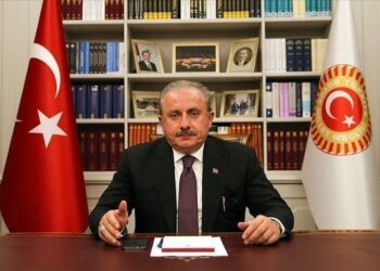 رئيس البرلمان التركي يهنئ نظيره الأوكراني بالعيد الوطني لبلاده