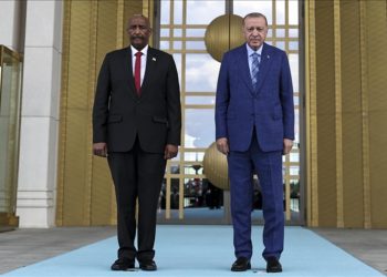 أردوغان يستقبل رئيس مجلس السيادة السوداني