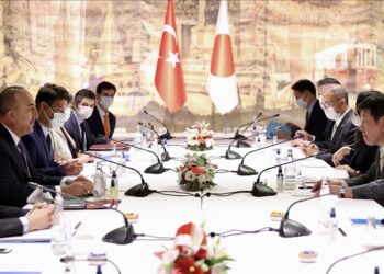 تشاووش أوغلو ونظيره الياباني يبحثان العلاقات الثنائية