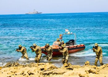 انتهاء مناورات “عاصفة المتوسط” بين تركيا وقبرص التركية