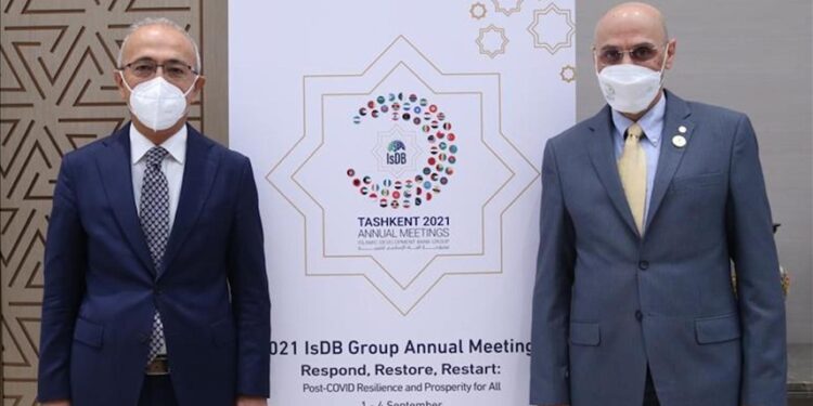 وزير الخزانة التركي يلتقي رئيس البنك الإسلامي للتنمية