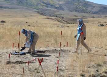 تركيا تبدأ بإزالة 80 ألف لغم أرضي على حدودها الشرقية مع إيران