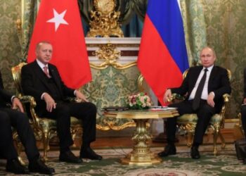 أردوغان يبحث مع بوتين العلاقات وقضايا إقليمية