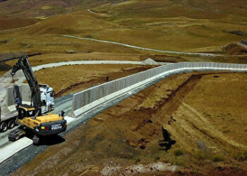 تركيا.. اتمام بناء 20 كم من الجدار الحدودي مع إيران