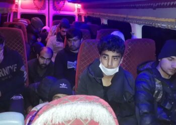 ضبط 64 مهاجرا شرقي تركيا