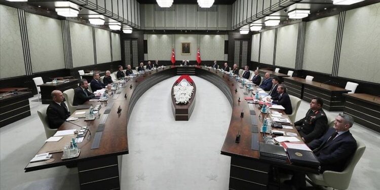 انطلاق اجتماع مجلس الأمن القومي التركي