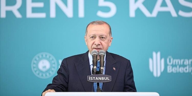 أردوغان: خطط لافتتاح 404 حدائق عامة