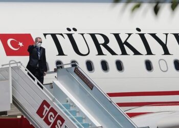 أردوغان يتوجه إلى تركمانستان في زيارة رسمية