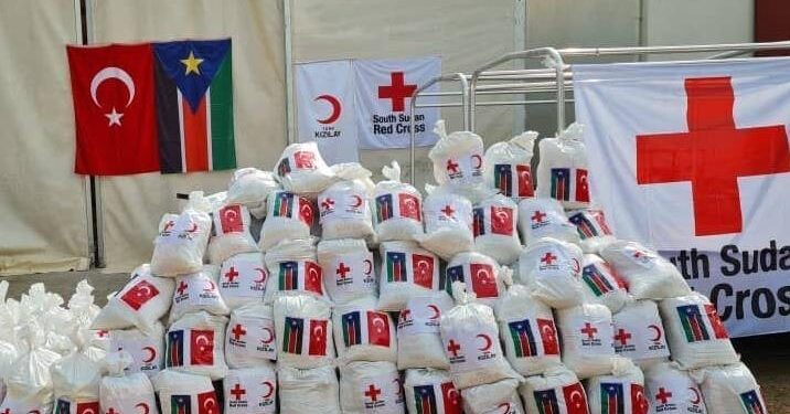 “آفاد” التركية ترسل مساعدات إنسانية لجنوب السودان