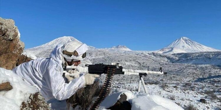 تركيا تطلق عملية “أرن الشتاء-10” ضد “بي كا كا”