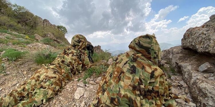 تركيا.. تحييد 6 إرهابيين شمالي سوريا والعراق