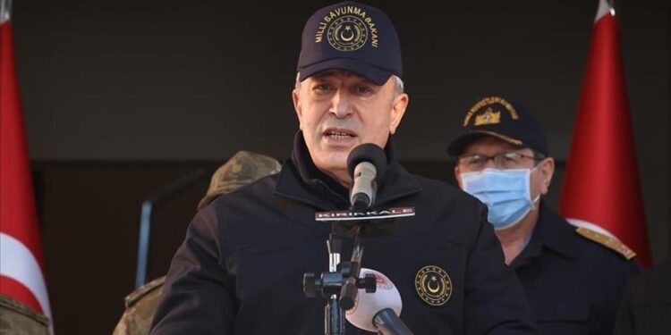 وزير الدفاع التركي: 2631 إرهابيا تم تحييدهم خلال 2021