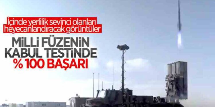 بالفيديو.. صاروخ HISAR O + التركي يكمل بنجاح تجربة الإطلاق