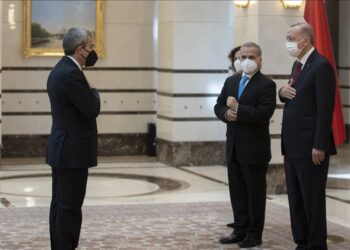 الرئيس أردوغان يتسلم أوراق اعتماد السفير الإيطالي