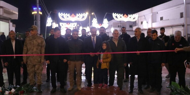 سوريا.. افتتاح شارع رئيس في مدينة تل أبيض بدعم تركي