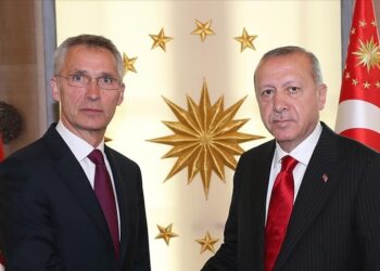 أردوغان يبحث مع ستولتنبرغ التوتر الروسي الأوكراني