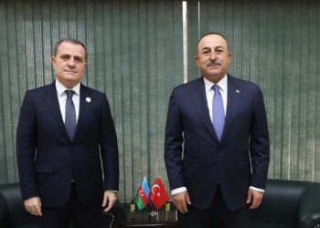 تشاووش أوغلو ونظيره الأذربيجاني يبحثان العلاقات الثنائية