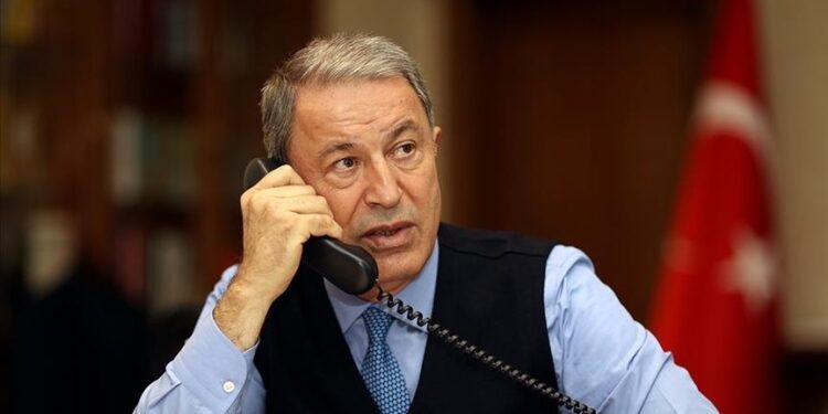 أكار: تركيا ستواصل العمل من أجل السلام بالمنطقة