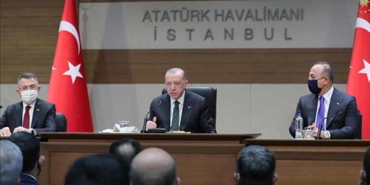 أردوغان: التعاون التركي الإماراتي هام من أجل منطقتنا بأسرها