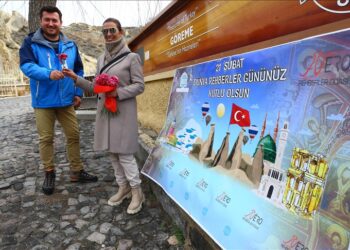 تركيا.. المرشدون السياحيون يحتفلون بيومهم العالمي في نوشهير