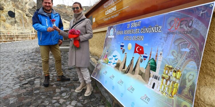 تركيا.. المرشدون السياحيون يحتفلون بيومهم العالمي في نوشهير