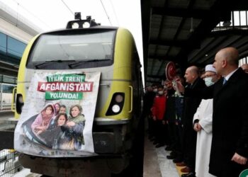 محملا بمساعدات.. “قطار الخير” الثالث ينطلق من أنقرة إلى أفغانستان