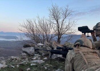 تركيا تطلق عملية “أرن شتاء 30” ضد إرهابيي “بي كا كا”