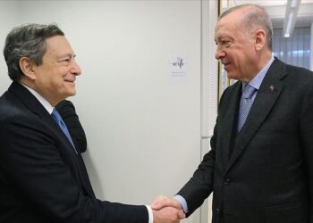أردوغان يلتقي رئيس الوزراء الإيطالي في بروكسل