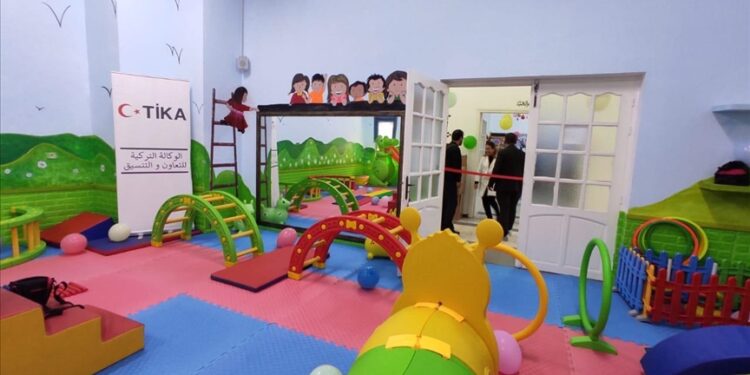 تونس.. “تيكا” التركية تفتتح قاعة ألعاب لذوي الإعاقة