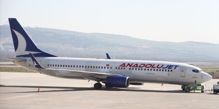 “أناضولو جيت” التركية تعتزم تسيير رحلات بين أنقرة وبيروت