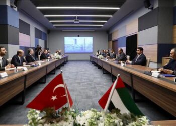 وزير الصناعة التركي يلتقي وزير التجارة الإماراتي في أنقرة