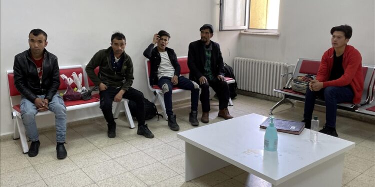 ضبط 5 مهاجرين شمال شرقي تركيا