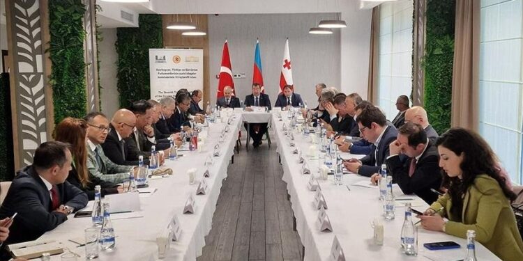 اجتماع للجان العلاقات الخارجية البرلمانية بأذربيجان وتركيا وجورجيا