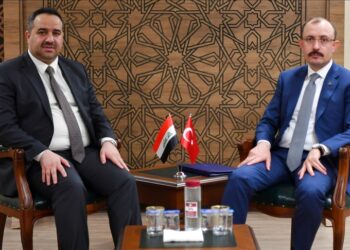 وزير التجارة التركي يلتقي نظيره العراقي