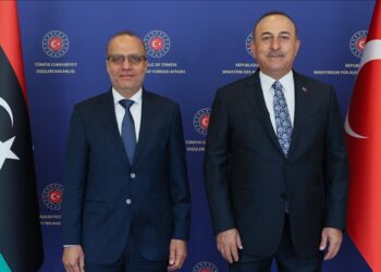 تشاووش أوغلو يلتقي نائب رئيس المجلس الرئاسي الليبي