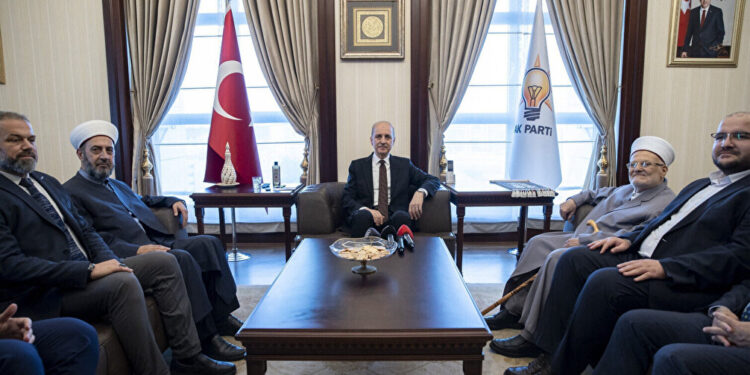 نائب رئيس “العدالة والتنمية” التركي يلتقي خطيب الأقصى