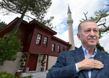 أردوغان ينشر صورة لمسجد “واني كوي” التاريخي في إسطنبول بعد ترميمه