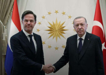 أردوغان ورئيس وزراء هولندا يبحثان العلاقات الثنائية وقضايا دولية